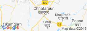 Chhatarpur map